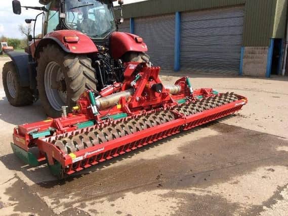 An image of similar farm machinery to that stolen a few nights ago