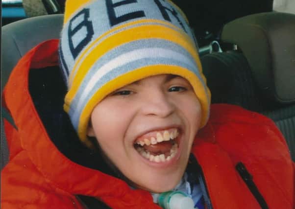 Dale Eakin pictured just days before he passed away at Altnagelvin Hospital.