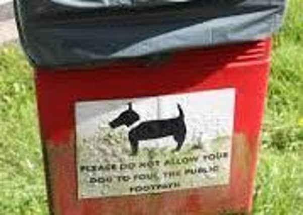 Council has received complaints about dog fouling.