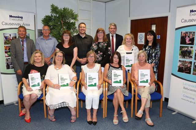 Representatives from the Housing Executive, Triangle Housing Association, Vineyard Compassion, Womens Aid, the Council for the Homeless, the Northern Trust and First Housing launched an action plan to tackle homelessness in the Causeway area.