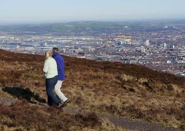 The Divis walking trails outside Belfast are just some of those featured on OutmoreNI.com