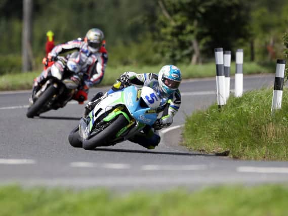 Dean Harrison will start the Supersport races at the MCE Ulster Grand Prix on pole position on the Silicone Engineering Kawasaki.