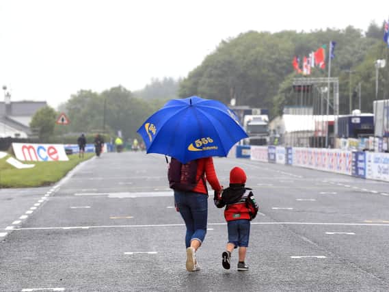 The Ulster Grand Prix was abandoned on Saturday as a result of bad weather.