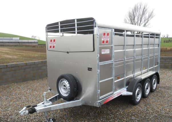 A Hudson trailer was stolen from the Greenisland area.