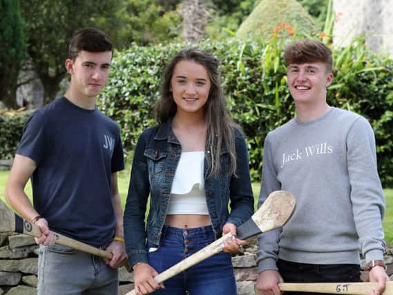 A-Level students Francis (Fred) McCurry, Ellen Hynds and Ed McQuillan all picked up Ulster Schools' GAA All Stars.