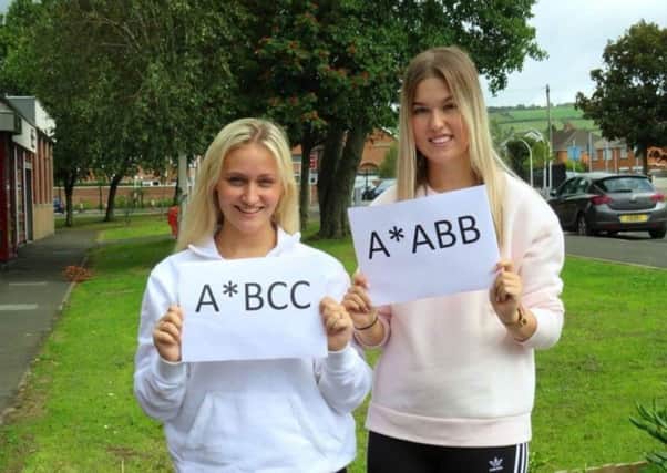 Pupils celebrated A level results at Abbey Community College.