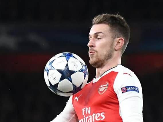 Arsenal midfielder Aaron Ramsey