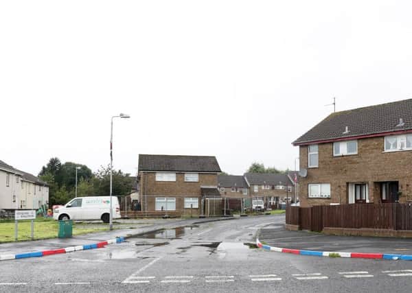 Marshallstown Road in Carrickfergus, where police found a viable explosive device on 26 August. Photograph by Declan Roughan
, Press Eye.