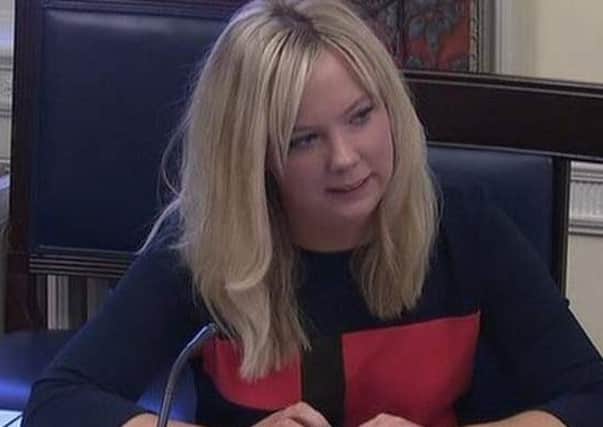 Catherine Seeley MLA at the Education Committee in Stormont