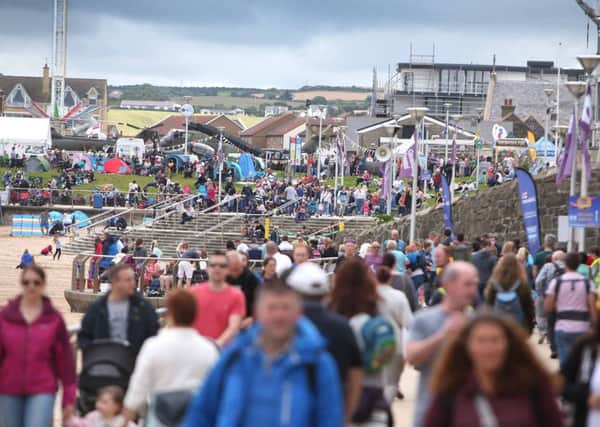 Huge crowds in Portrush during Airwaves 2018. Pic Steven McAuley/McAuley Multimedia.