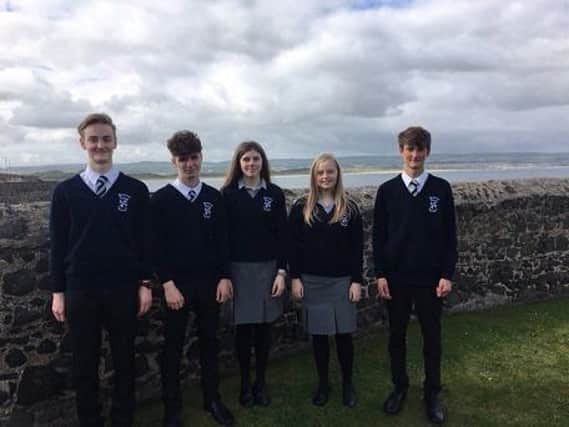 The following Dominican College pupils, pictured, attained at least 7 A* grades: Luke McKergan, Jake Duddy, Aoife Culkin, Rachel Mitchell and Emmett Richardson.