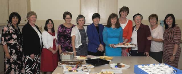 Ladies of the congregation who served supper following the Installation Service.