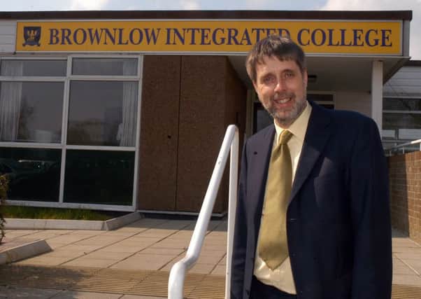 Stephen Creber, principal of Brownlow College. INLM1212-157gc