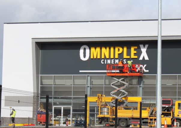 The Omniplex cinema - set to open this weekend,