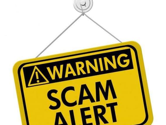 Scam alert