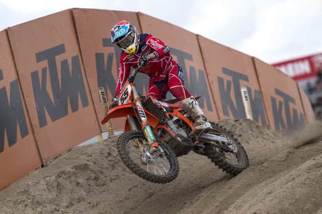 Carrick's Graeme Irwin in the points again in the Netherlands MXGP.