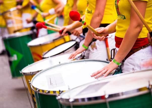 Scenes of Samba Festival - carnival in Coburg, Germany