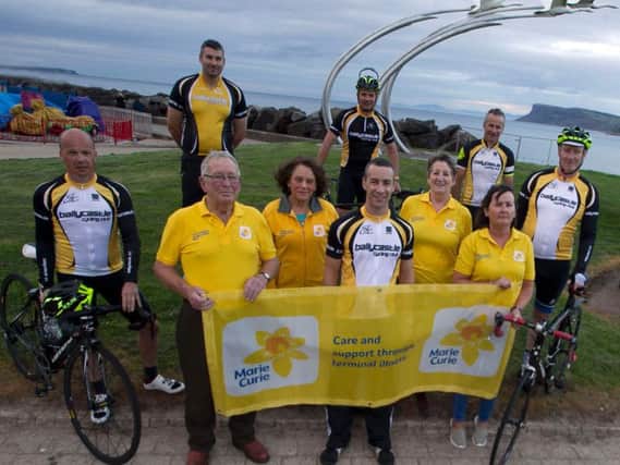 Ballycastle Club Members launch their annual cycling sportive to raise funds for Marie Curie Cancer Care.