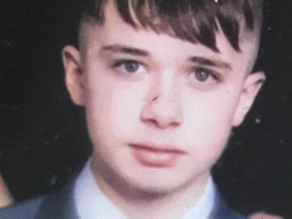 MISSING - 14 year-old Daniel McGowan.