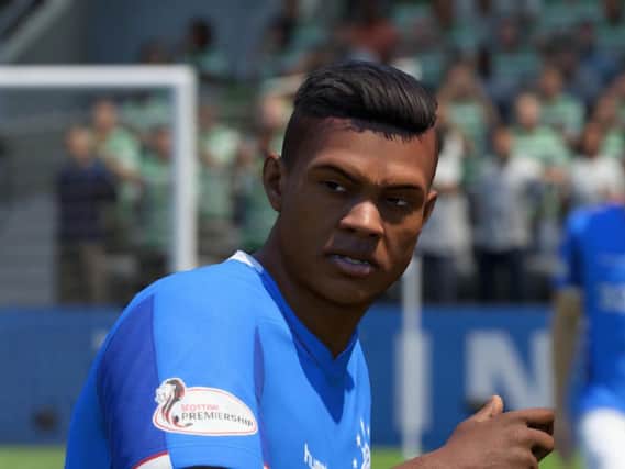 Can you identify this Rangers player? (Photo: EA Sports)
