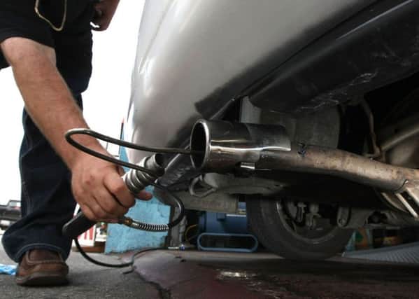 Motorists will be able to avail of a free emissions test.