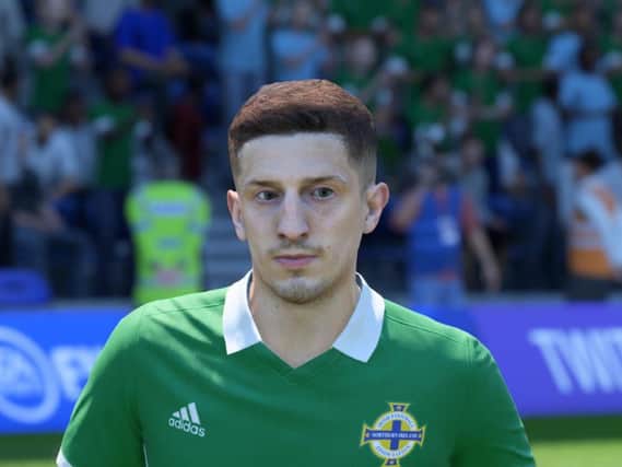 Can you identify this Northern Ireland player? (Photo: EA Sports)
