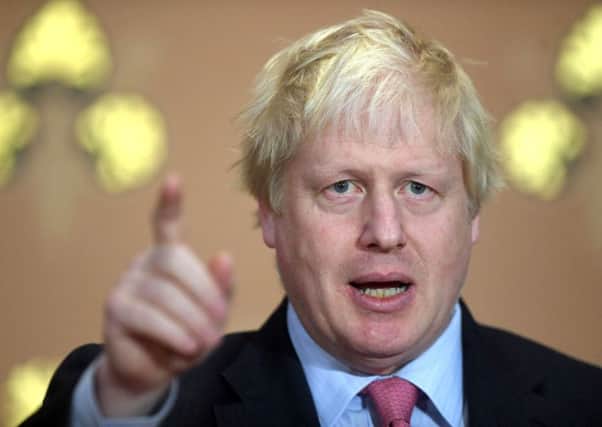 File photo dated 07/12/17 of Boris Johnson. Photo credit: Victoria Jones/PA Wire