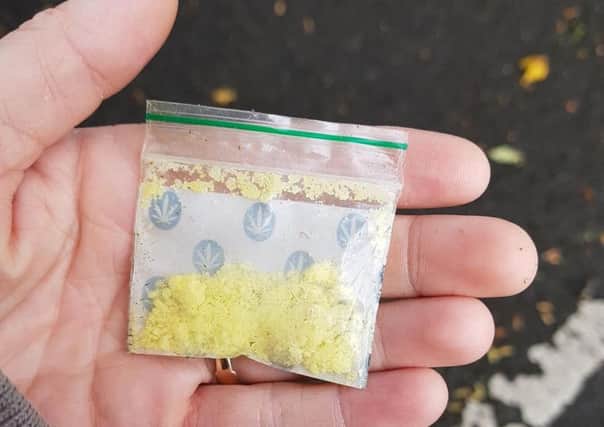 Drugs found by mum taking her child to play group