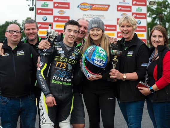 Aghadowey's Eunan McGlinchey has been a revelation this season in the Dickies British Junior Supersport Championship, winning the title in his first full season in the series.