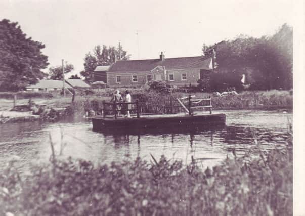 The old Bannfoot ferry. LM1310-506con