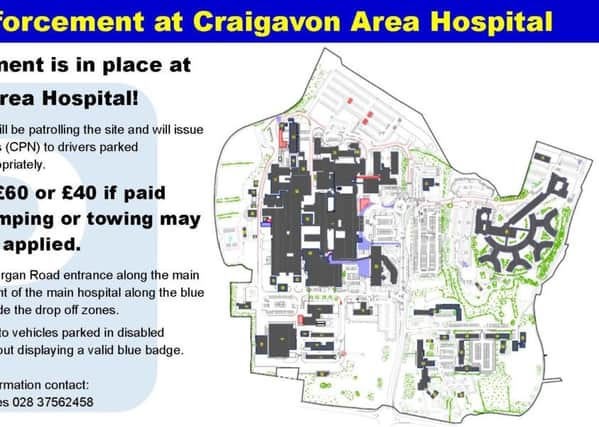 More parking restrictions at Craigavon Hospital