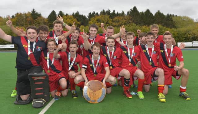 Celebration time for Banbridge Academy in 2015.