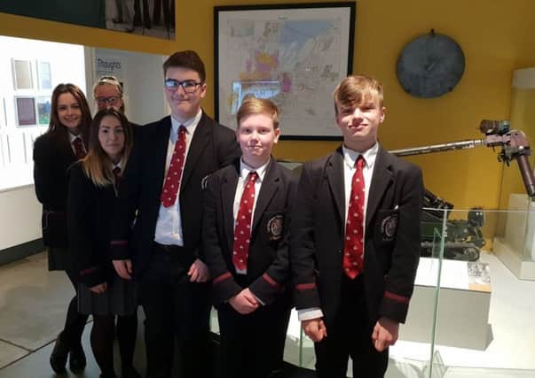 Carrickfergus Grammar School's year 11 history students toured the Ulster Museum.