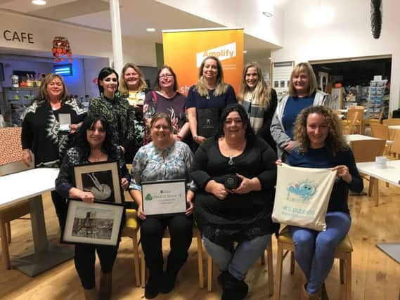 The pop up shops in Carrick and Larne feature a wide range of products.