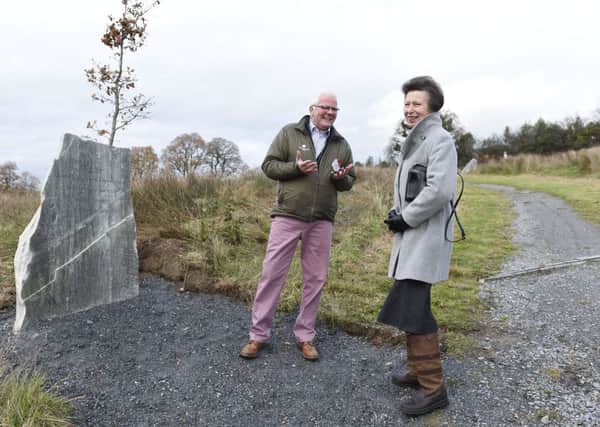 The Woodland Trusts Brackfield Wood, just outside Derry, received a visit from The Princess Royal (Picture: Michael Cooper)