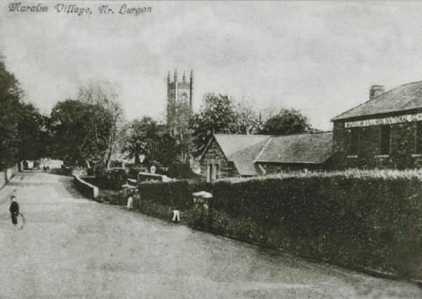 New Forge Road,  Magheralin circa 1900.