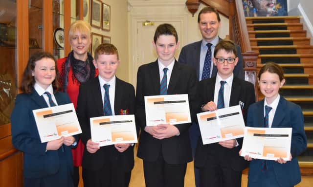 The Banbridge Academy Quiz team were runners up in the province wide Kids Literature Quiz.