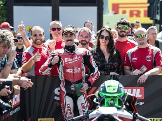 Eugene Laverty will remain in the World Superbike Championship in 2019 to ride the new Ducati V4 for the Go Eleven team.
