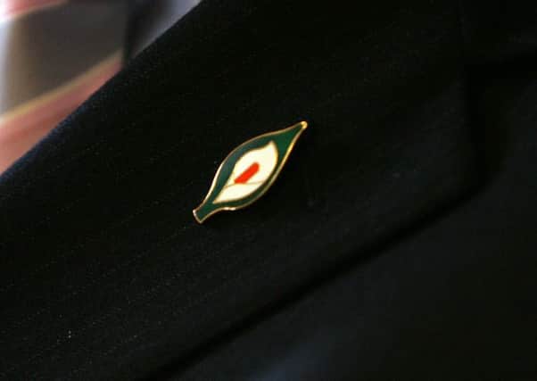 The Easter Lily is worn to commemorate those killed in the 1916 Easter Rising and subsequent conflicts