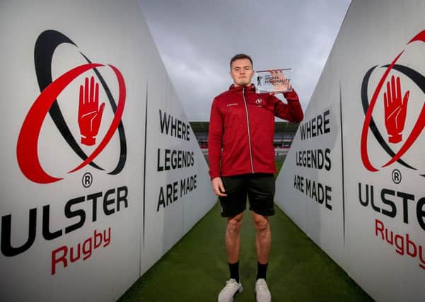 Jacob Stockdale, 2018 BBC Sport NI sports personality of the year