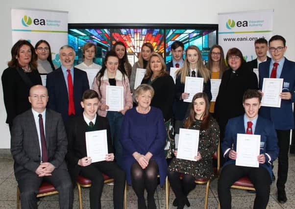 EA's 4th Annual Celebration of Full Attendance at School was a special event for 22 students who were recognised for completing 12 and 14 years of full attendance at school. EA Chair Sharon O'Connor presented student with certificates to recognise this remarkable achievement.