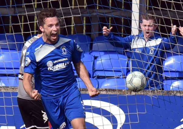 Dungannon Swifts Chris Hegarty.