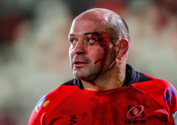Ulster's Rory Best after the game