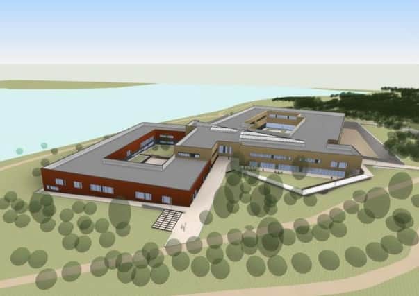 A view of the proposed new SRC campus.