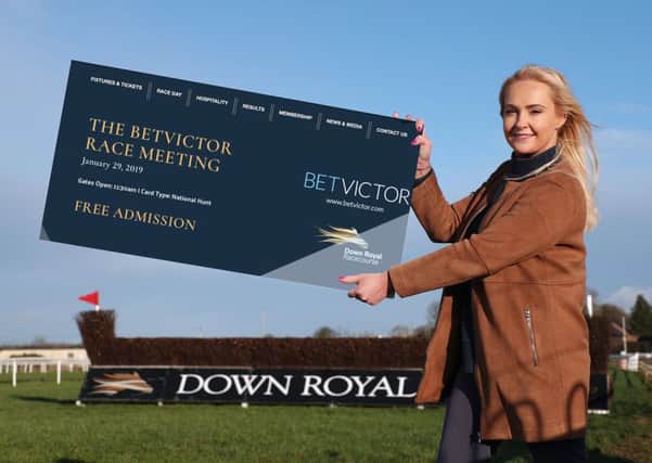 Emma Meehan, chief executive of Down Royal Racecourse, announces free entry for racegoers on Tuesday, January 29.
