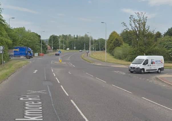 Work is to get under way on safety improvements at the Knockmore Road/Ballinderry Road junction in Lisburn. Pic by Google