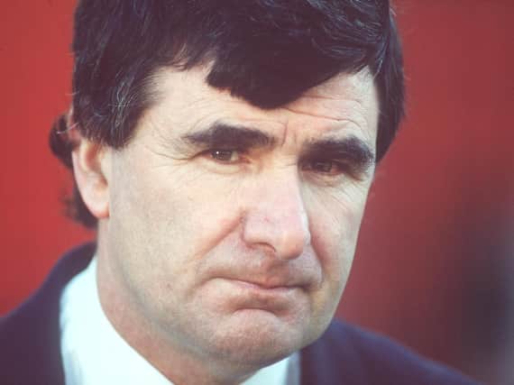 Jim McLaughlin, who managed Derry City to the treble in 1989.