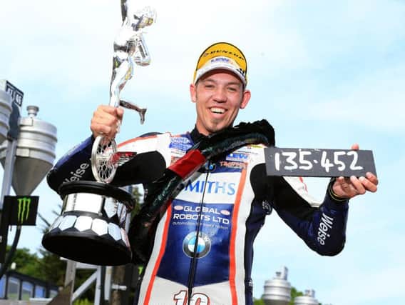 Peter Hickman set the first ever 135mph road racing lap as he won the Senior TT in 2018.
