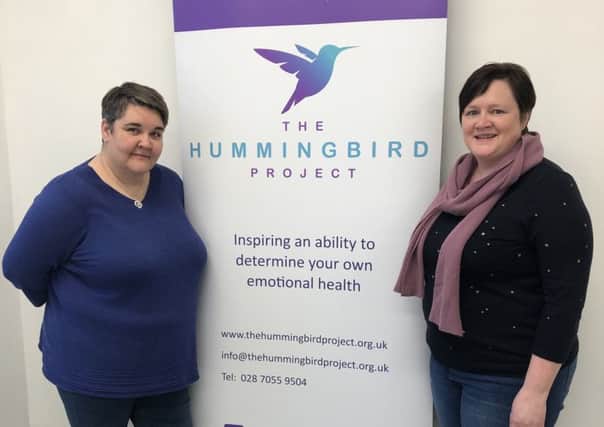 Jill Huston (left) Service Operations Lead and Leigh Carey, Executive Director of Hummingbird.