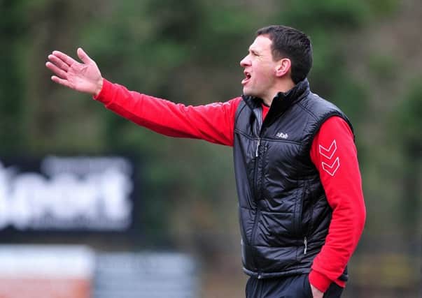 Tobermore United manager Adrian Whiteside. Pic by Simon Robinson.